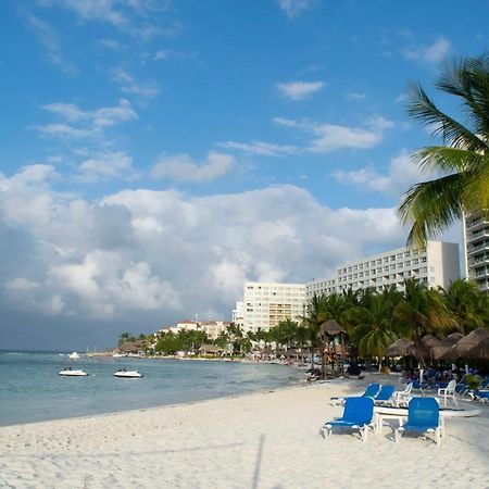 Oceanfront Condo At Voted Best Cancun Sandy Beach 외부 사진