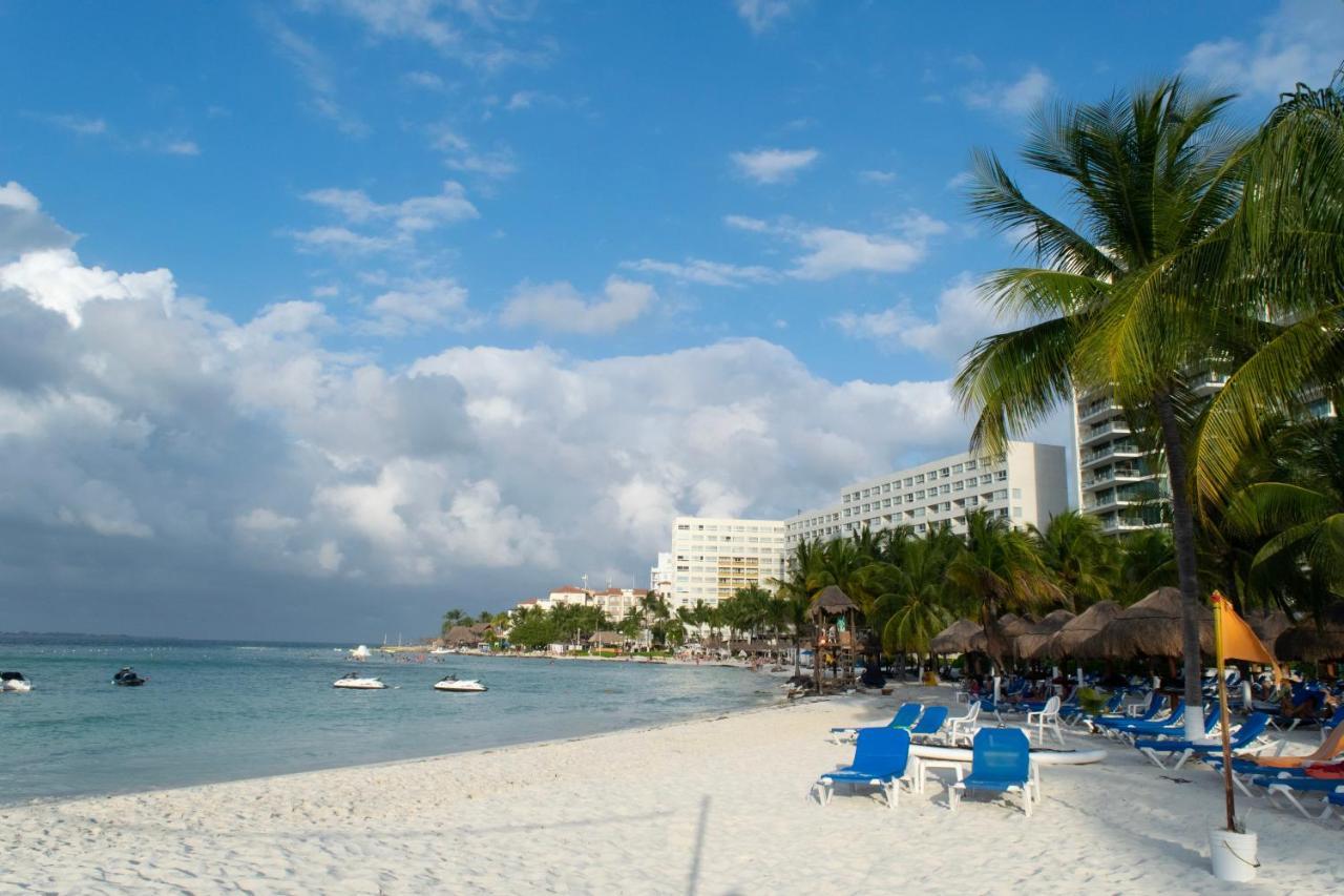 Oceanfront Condo At Voted Best Cancun Sandy Beach 외부 사진